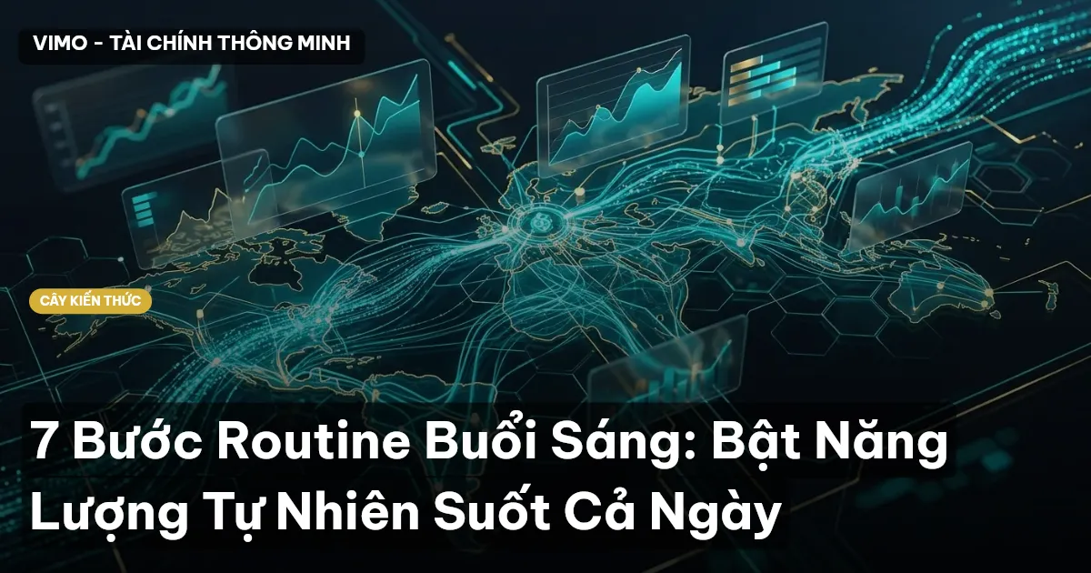 7 Bước Routine Buổi Sáng: Bật Năng Lượng Tự Nhiên Suốt Cả Ngày