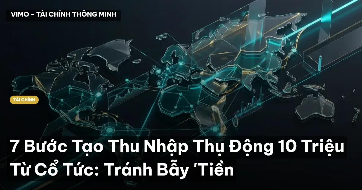 7 Bước Tạo Thu Nhập Thụ Động 10 Triệu Từ Cổ Tức: Tránh Bẫy 'Tiền
