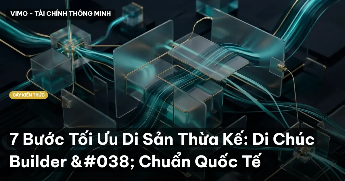 7 Bước Tối Ưu Di Sản Thừa Kế: Di Chúc Builder & Chuẩn Quốc Tế