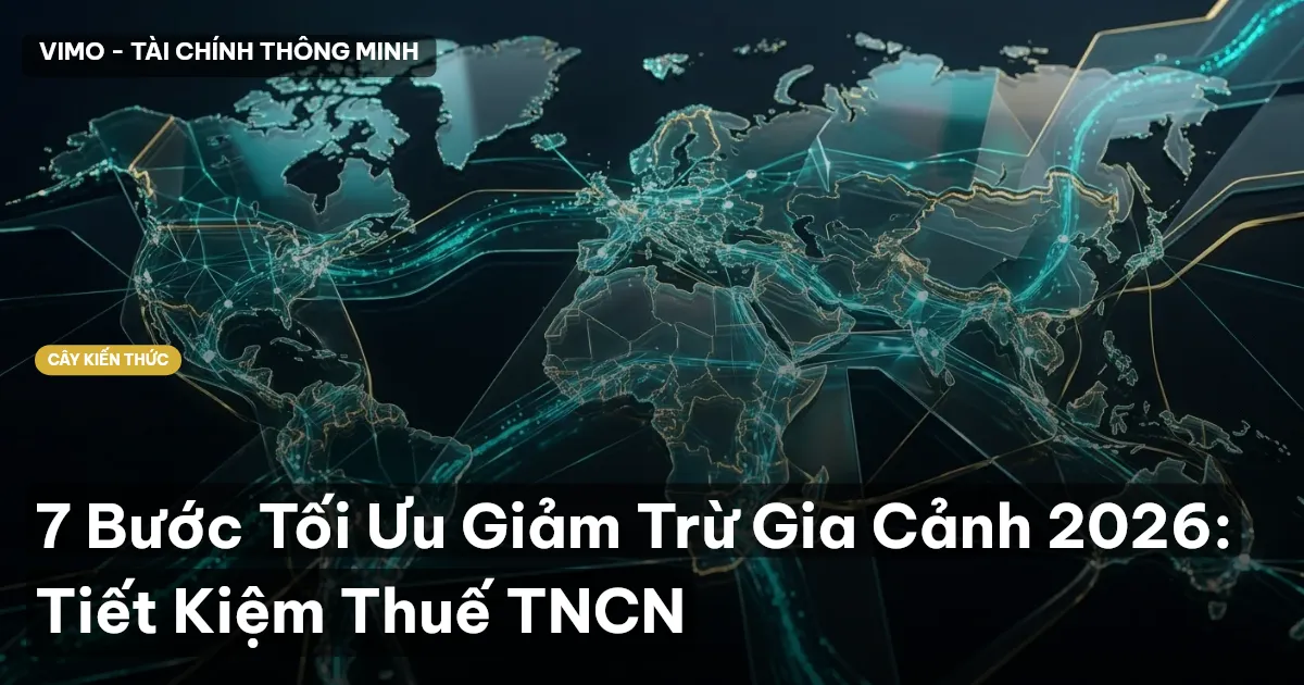 7 Bước Tối Ưu Giảm Trừ Gia Cảnh 2026: Tiết Kiệm Thuế TNCN