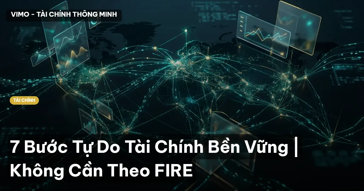 7 Bước Tự Do Tài Chính Bền Vững | Không Cần Theo FIRE
