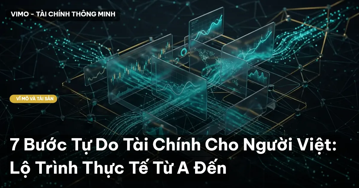 7 Bước Tự Do Tài Chính Cho Người Việt: Lộ Trình Thực Tế Từ A Đến
