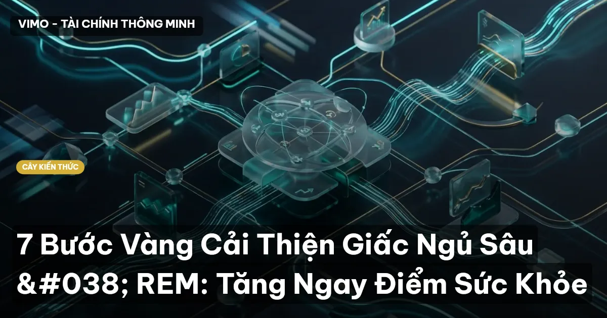 7 Bước Vàng Cải Thiện Giấc Ngủ Sâu & REM: Tăng Ngay Điểm Sức Khỏe