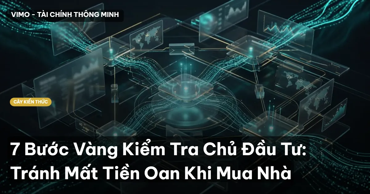 7 Bước Vàng Kiểm Tra Chủ Đầu Tư: Tránh Mất Tiền Oan Khi Mua Nhà