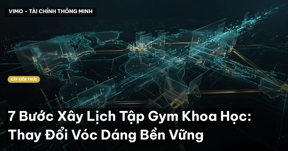 7 Bước Xây Lịch Tập Gym Khoa Học: Thay Đổi Vóc Dáng Bền Vững