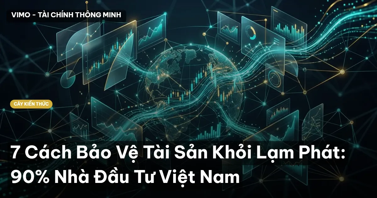 7 Cách Bảo Vệ Tài Sản Khỏi Lạm Phát: 90% Nhà Đầu Tư Việt Nam