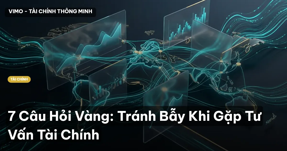 7 Câu Hỏi Vàng: Tránh Bẫy Khi Gặp Tư Vấn Tài Chính