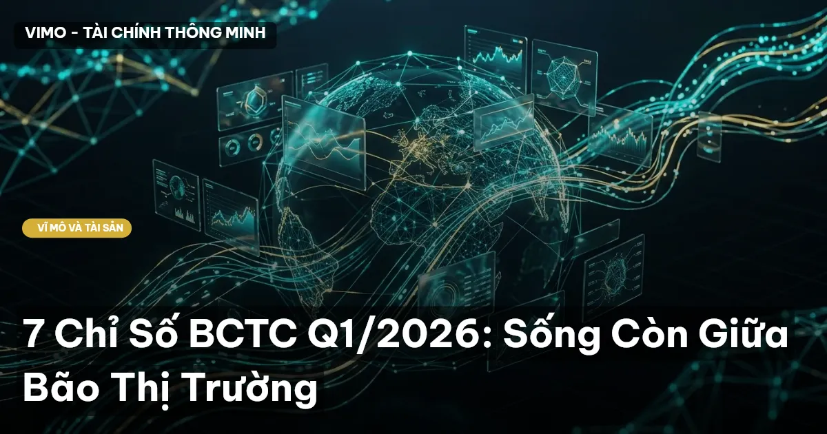 7 Chỉ Số BCTC Q1/2026: Sống Còn Giữa Bão Thị Trường
