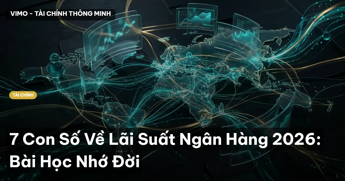 7 Con Số Về Lãi Suất Ngân Hàng 2026: Bài Học Nhớ Đời