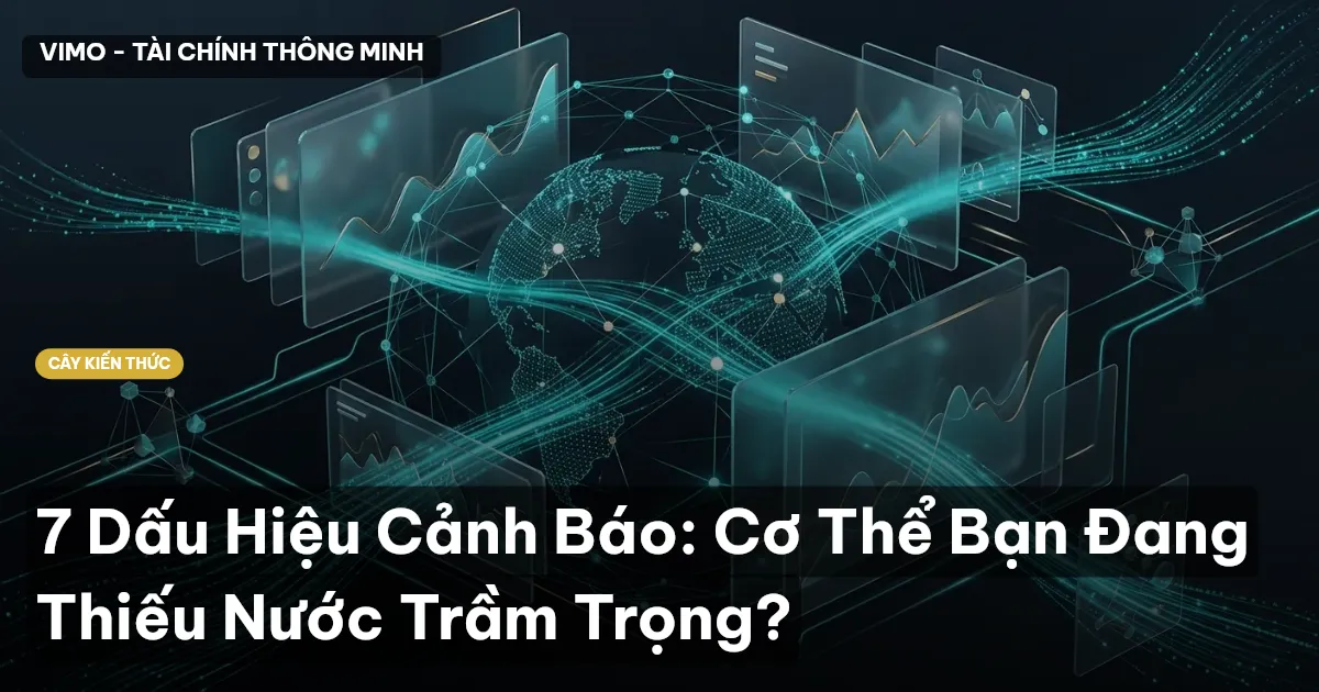 7 Dấu Hiệu Cảnh Báo: Cơ Thể Bạn Đang Thiếu Nước Trầm Trọng?