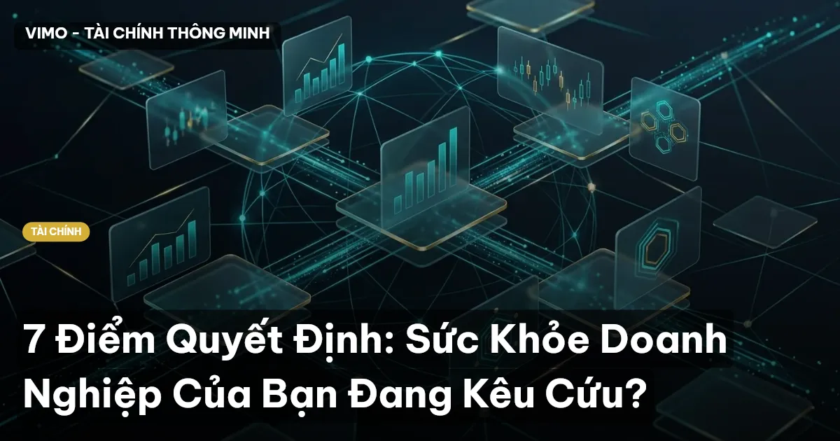 7 Điểm Quyết Định: Sức Khỏe Doanh Nghiệp Của Bạn Đang Kêu Cứu?