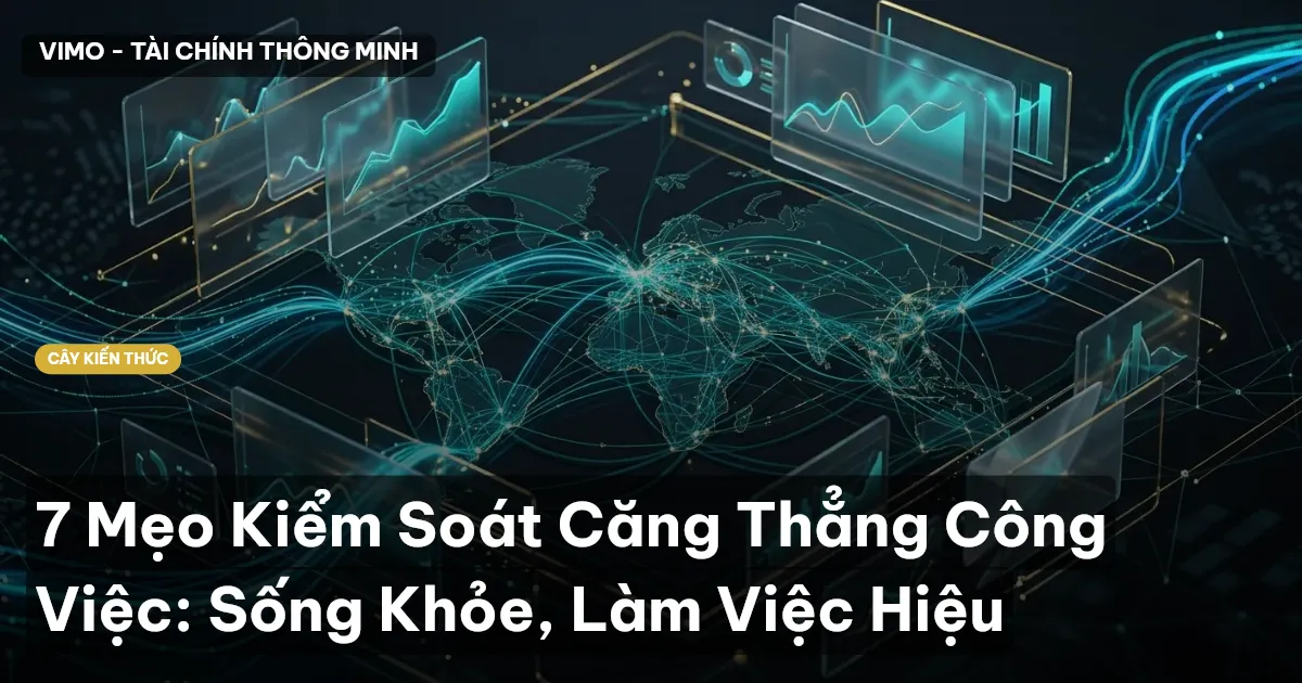 7 Mẹo Kiểm Soát Căng Thẳng Công Việc: Sống Khỏe, Làm Việc Hiệu