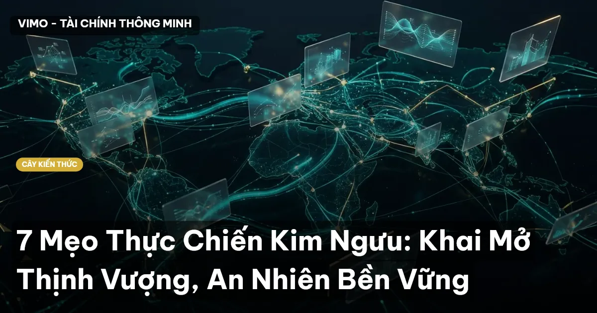 7 Mẹo Thực Chiến Kim Ngưu: Khai Mở Thịnh Vượng, An Nhiên Bền Vững