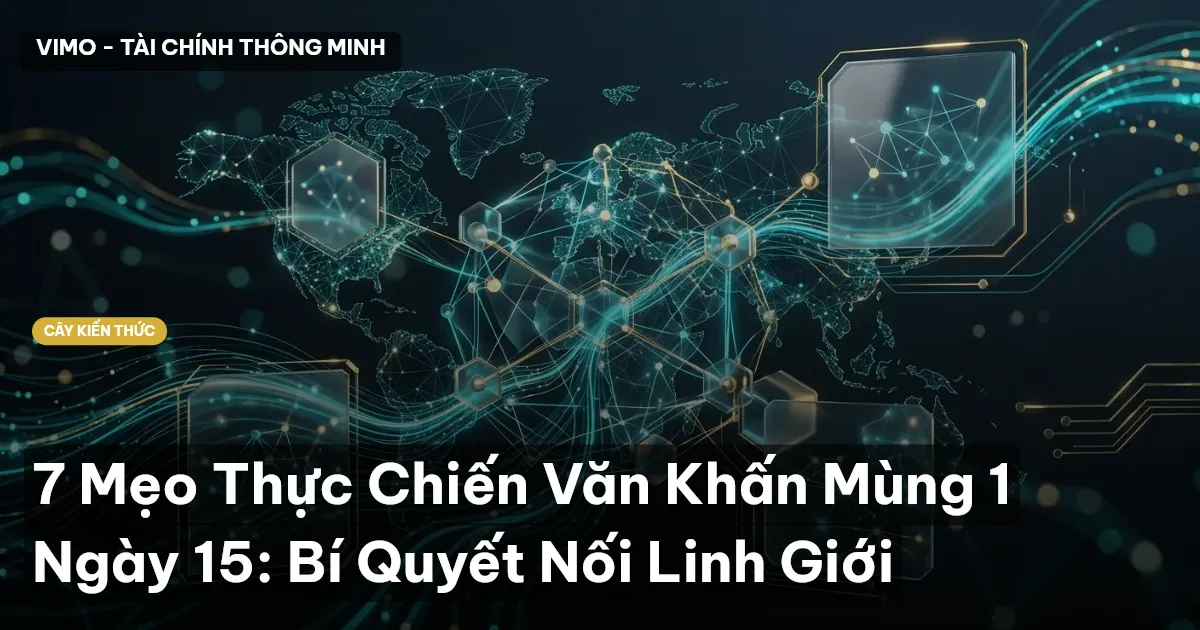 7 Mẹo Thực Chiến Văn Khấn Mùng 1 Ngày 15: Bí Quyết Nối Linh Giới