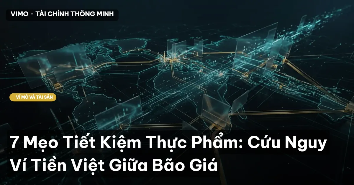 7 Mẹo Tiết Kiệm Thực Phẩm: Cứu Nguy Ví Tiền Việt Giữa Bão Giá
