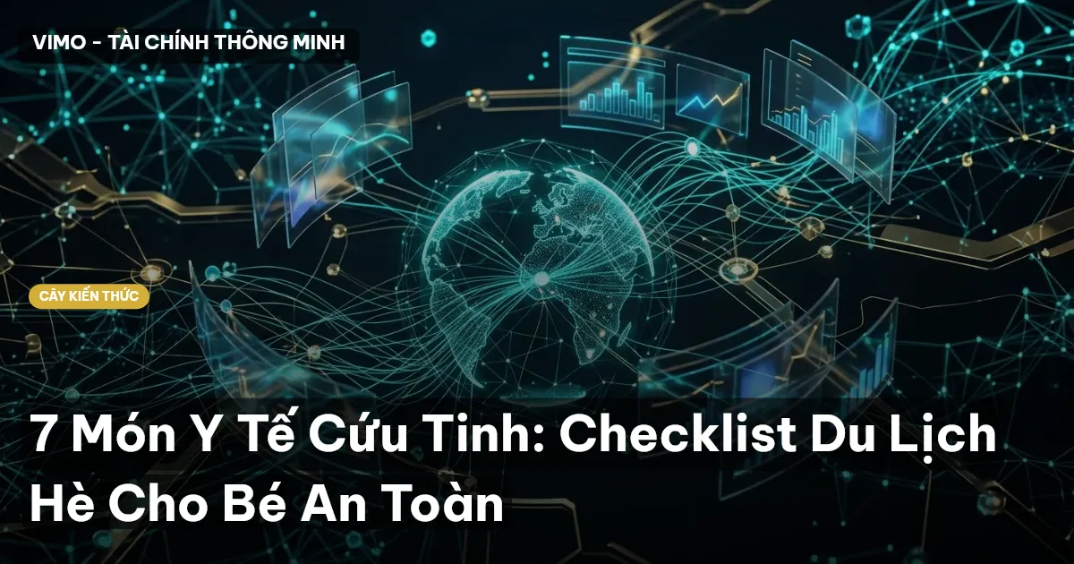 7 Món Y Tế Cứu Tinh: Checklist Du Lịch Hè Cho Bé An Toàn