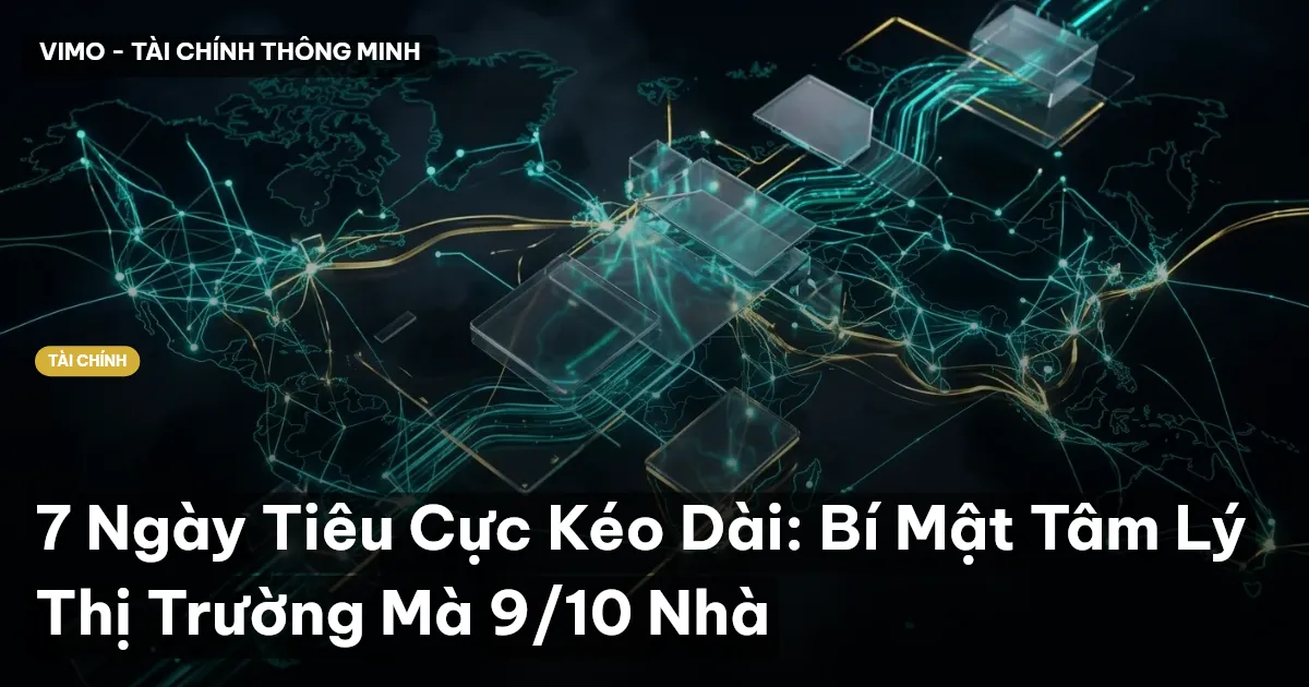 7 Ngày Tiêu Cực Kéo Dài: Bí Mật Tâm Lý Thị Trường Mà 9/10 Nhà
