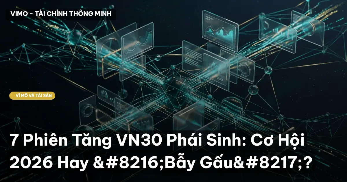 7 Phiên Tăng VN30 Phái Sinh: Cơ Hội 2026 Hay 'Bẫy Gấu'?