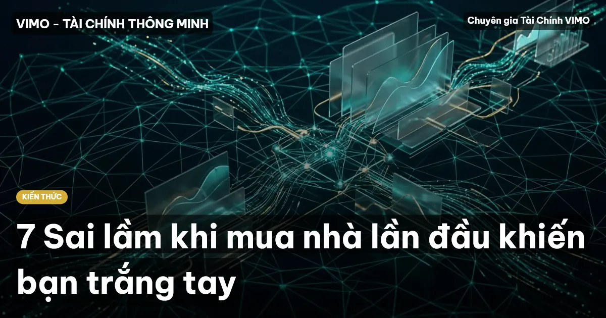 7 Sai lầm khi mua nhà lần đầu khiến bạn trắng tay