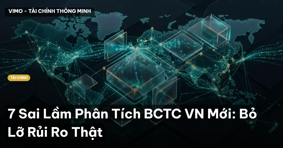 7 Sai Lầm Phân Tích BCTC VN Mới: Bỏ Lỡ Rủi Ro Thật