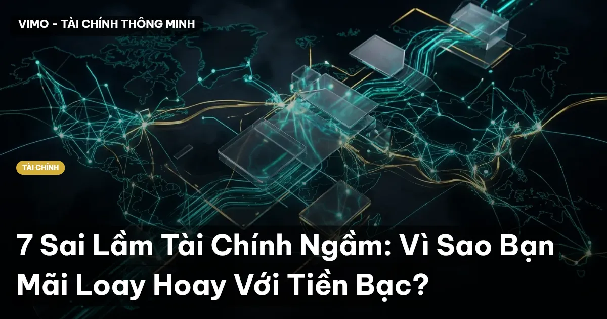 7 Sai Lầm Tài Chính Ngầm: Vì Sao Bạn Mãi Loay Hoay Với Tiền Bạc?
