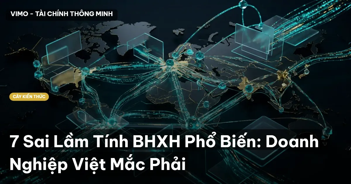 7 Sai Lầm Tính BHXH Phổ Biến: Doanh Nghiệp Việt Mắc Phải