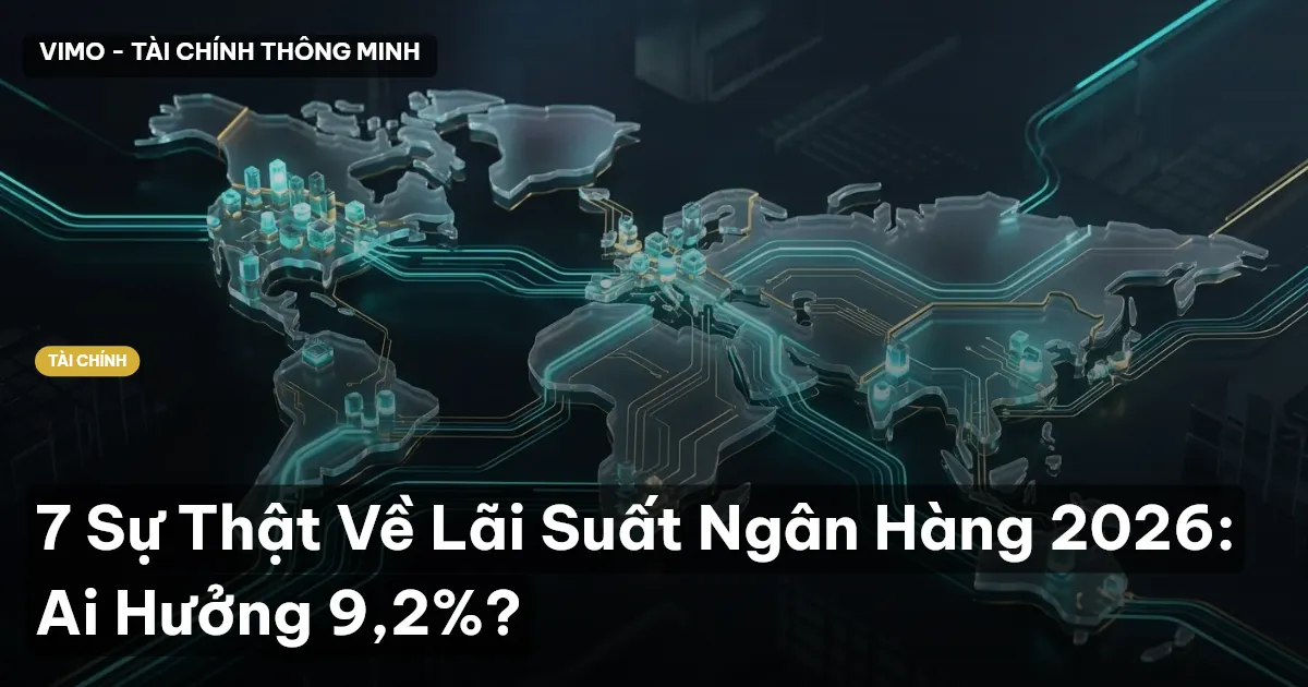 7 Sự Thật Về Lãi Suất Ngân Hàng 2026: Ai Hưởng 9,2%?