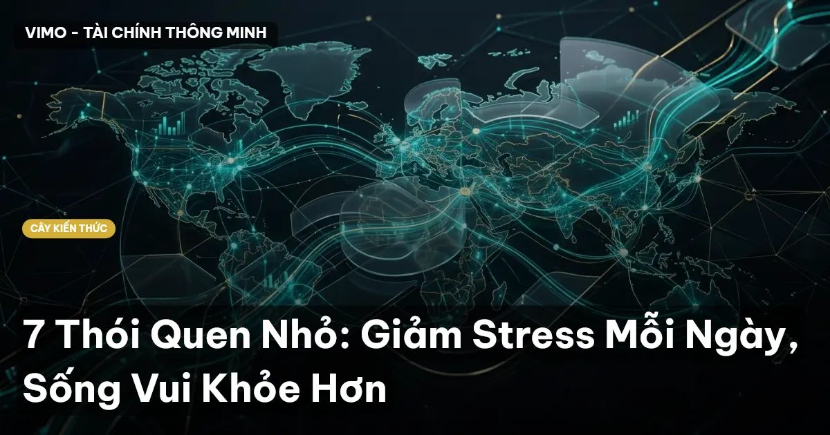 7 Thói Quen Nhỏ: Giảm Stress Mỗi Ngày, Sống Vui Khỏe Hơn