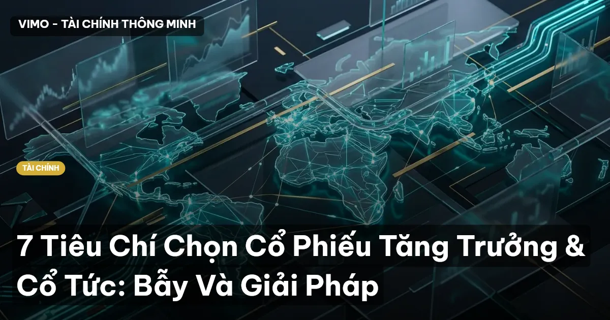 7 Tiêu Chí Chọn Cổ Phiếu Tăng Trưởng & Cổ Tức: Bẫy Và Giải Pháp