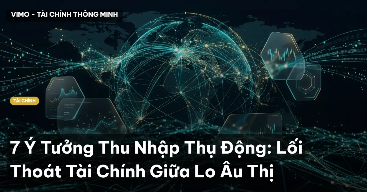 7 Ý Tưởng Thu Nhập Thụ Động: Lối Thoát Tài Chính Giữa Lo Âu Thị