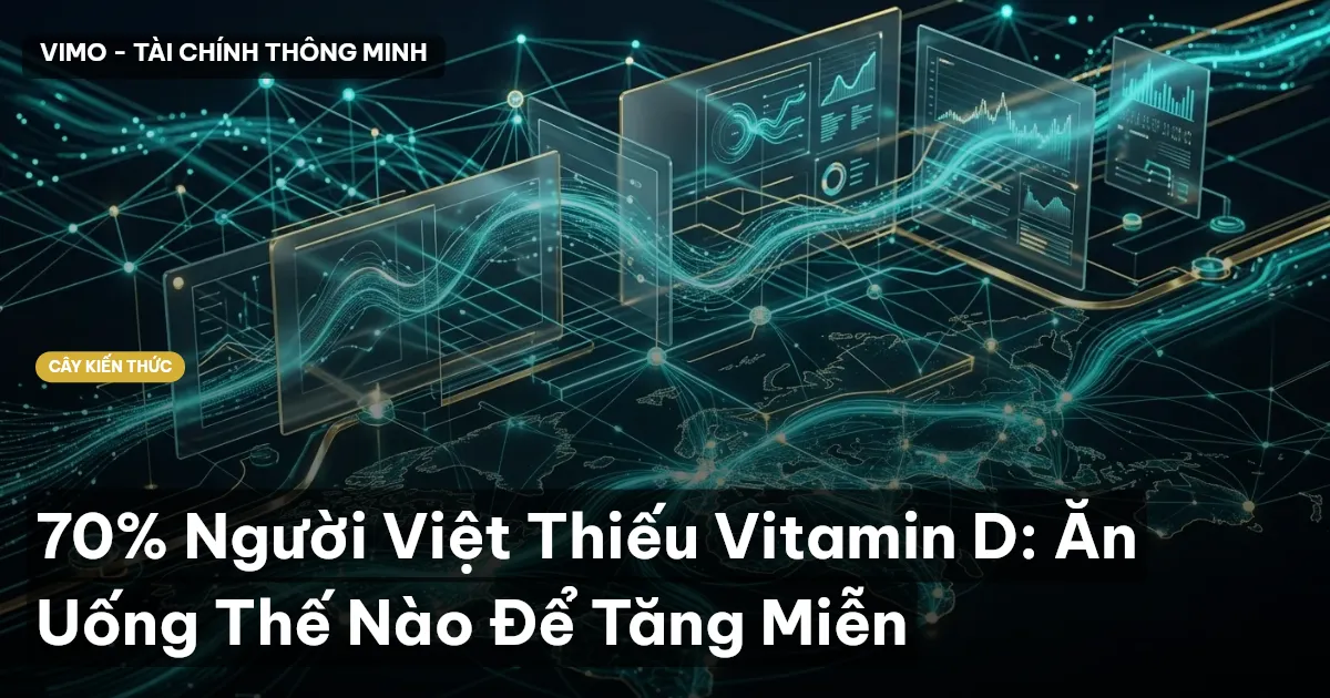 70% Người Việt Thiếu Vitamin D: Ăn Uống Thế Nào Để Tăng Miễn