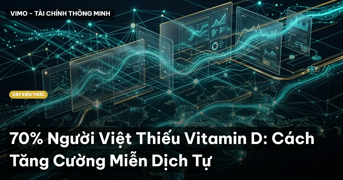 70% Người Việt Thiếu Vitamin D: Cách Tăng Cường Miễn Dịch Tự