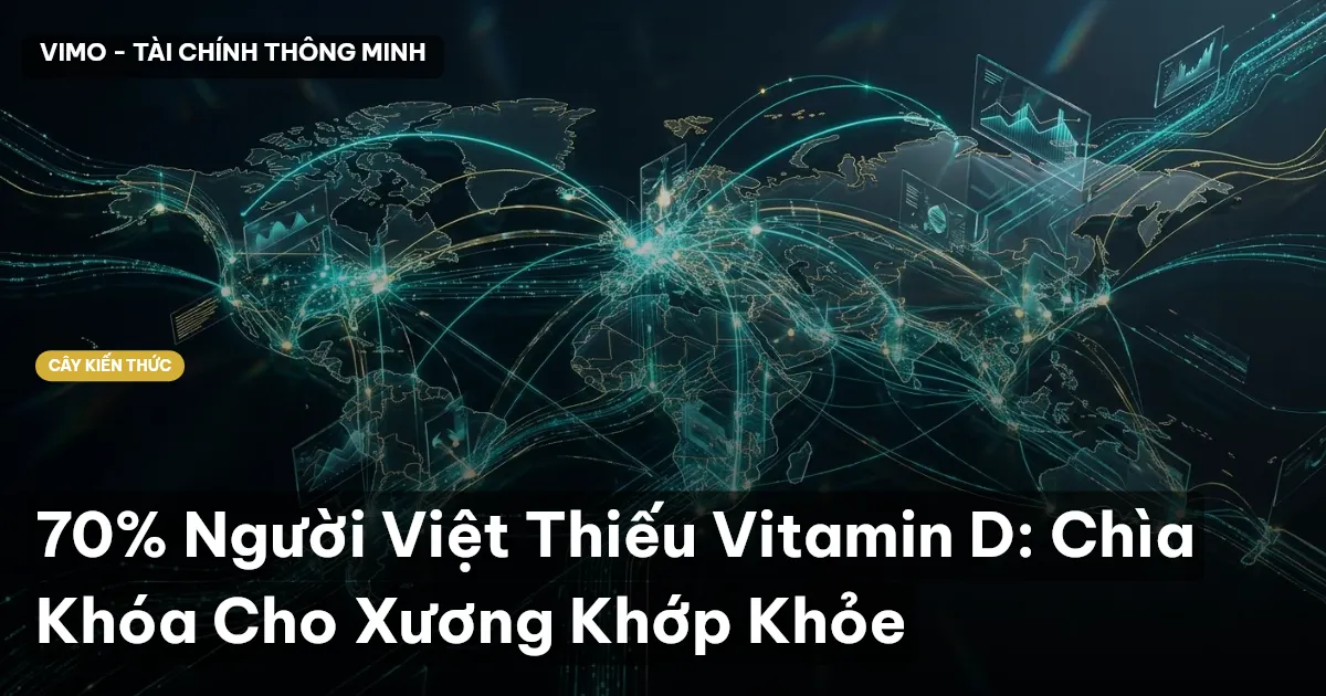 70% Người Việt Thiếu Vitamin D: Chìa Khóa Cho Xương Khớp Khỏe