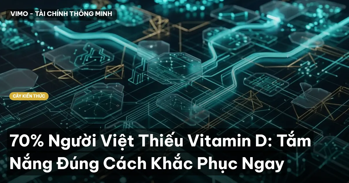 70% Người Việt Thiếu Vitamin D: Tắm Nắng Đúng Cách Khắc Phục Ngay