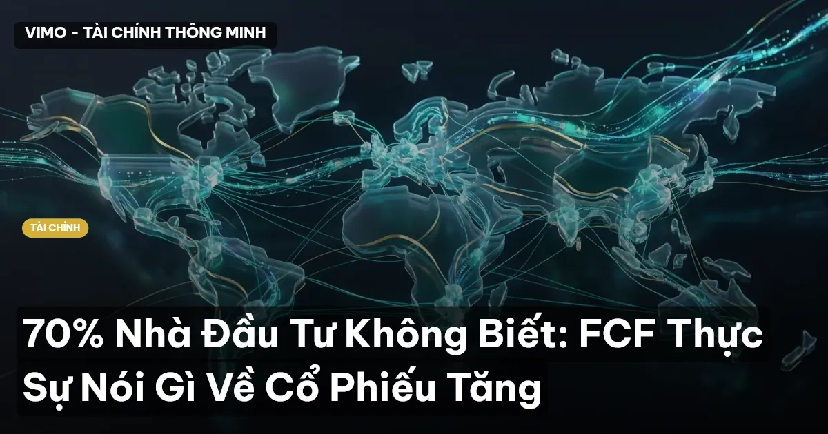 70% Nhà Đầu Tư Không Biết: FCF Thực Sự Nói Gì Về Cổ Phiếu Tăng