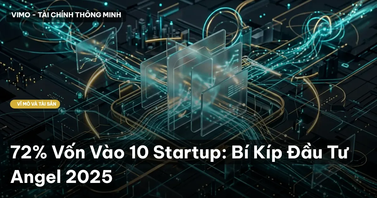 72% Vốn Vào 10 Startup: Bí Kíp Đầu Tư Angel 2025