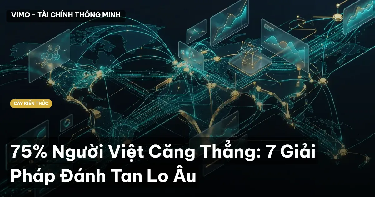 75% Người Việt Căng Thẳng: 7 Giải Pháp Đánh Tan Lo Âu