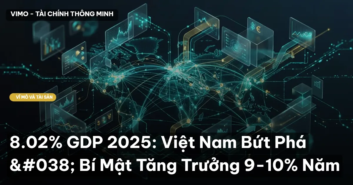 8.02% GDP 2025: Việt Nam Bứt Phá & Bí Mật Tăng Trưởng 9-10% Năm