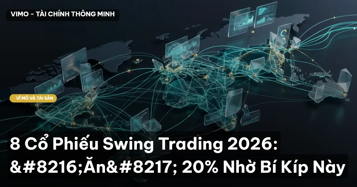 8 Cổ Phiếu Swing Trading 2026: 'Ăn' 20% Nhờ Bí Kíp Này
