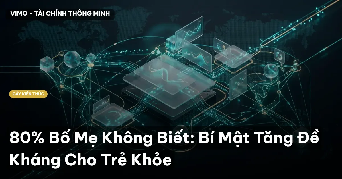 80% Bố Mẹ Không Biết: Bí Mật Tăng Đề Kháng Cho Trẻ Khỏe