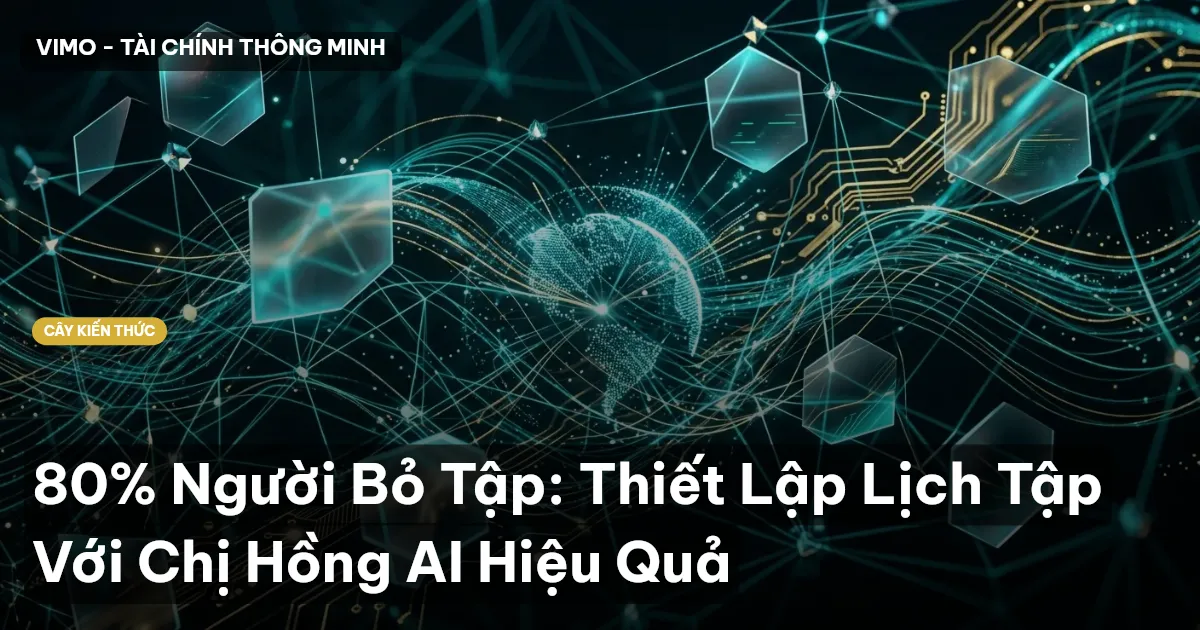 80% Người Bỏ Tập: Thiết Lập Lịch Tập Với Chị Hồng AI Hiệu Quả