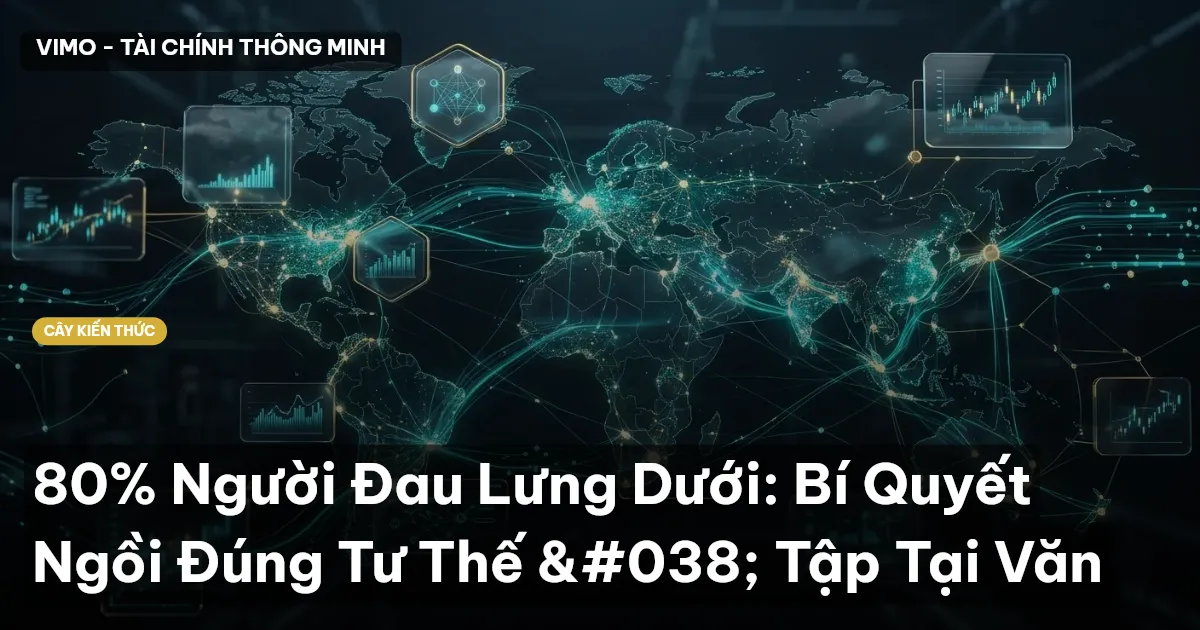 80% Người Đau Lưng Dưới: Bí Quyết Ngồi Đúng Tư Thế & Tập Tại Văn