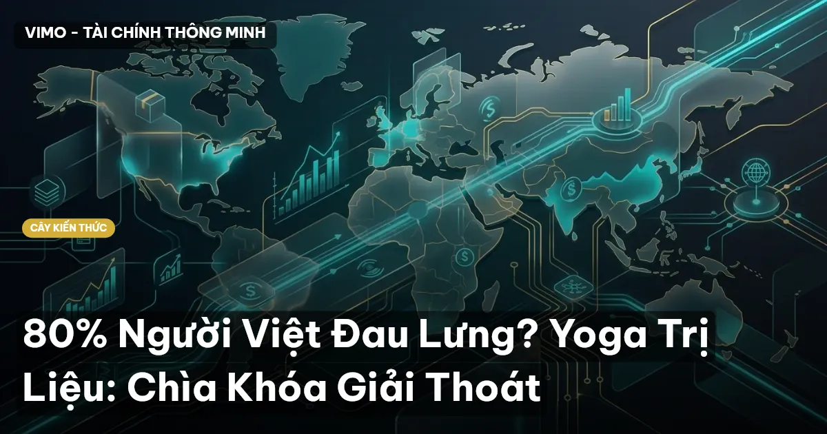80% Người Việt Đau Lưng? Yoga Trị Liệu: Chìa Khóa Giải Thoát