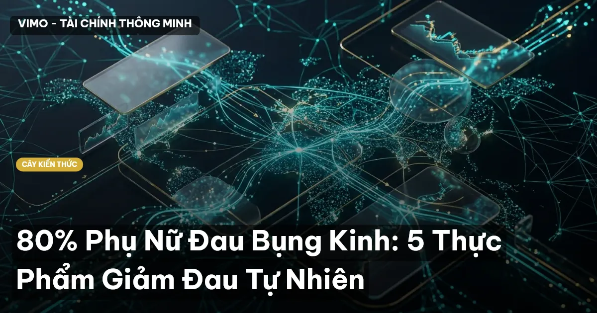 80% Phụ Nữ Đau Bụng Kinh: 5 Thực Phẩm Giảm Đau Tự Nhiên