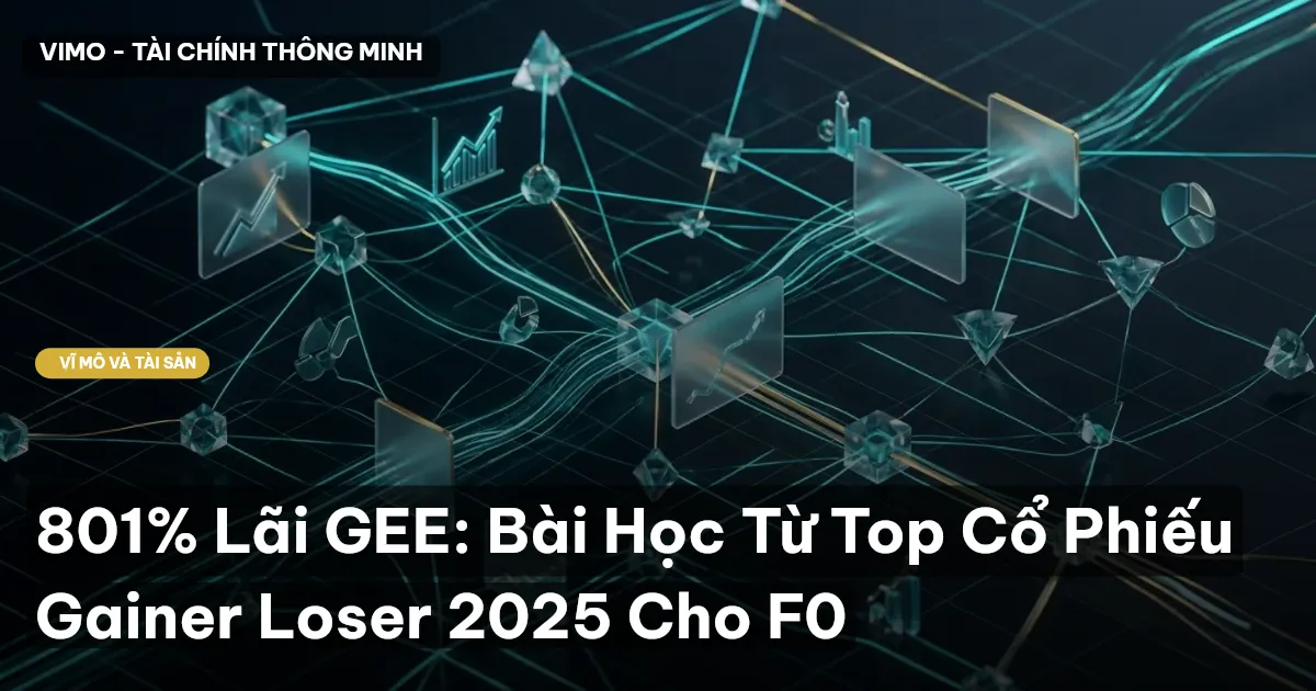 801% Lãi GEE: Bài Học Từ Top Cổ Phiếu Gainer Loser 2025 Cho F0