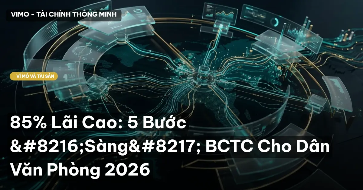 85% Lãi Cao: 5 Bước ‘Sàng’ BCTC Cho Dân Văn Phòng 2026