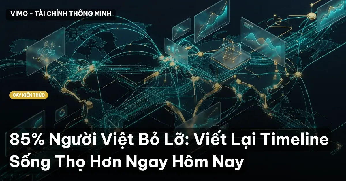 85% Người Việt Bỏ Lỡ: Viết Lại Timeline Sống Thọ Hơn Ngay Hôm Nay