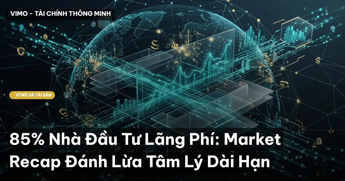 85% Nhà Đầu Tư Lãng Phí: Market Recap Đánh Lừa Tâm Lý Dài Hạn