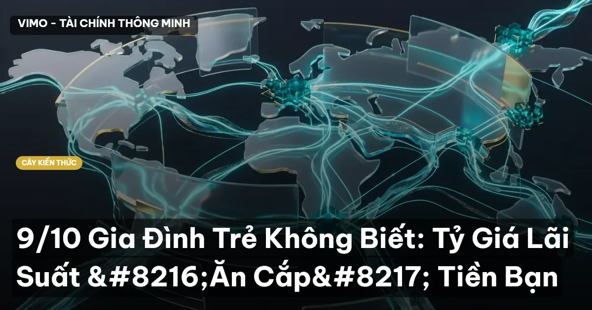 9/10 Gia Đình Trẻ Không Biết: Tỷ Giá Lãi Suất ‘Ăn Cắp’ Tiền Bạn