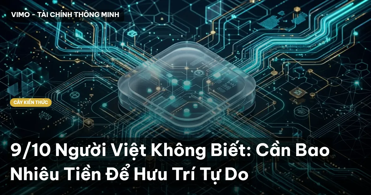 9/10 Người Việt Không Biết: Cần Bao Nhiêu Tiền Để Hưu Trí Tự Do
